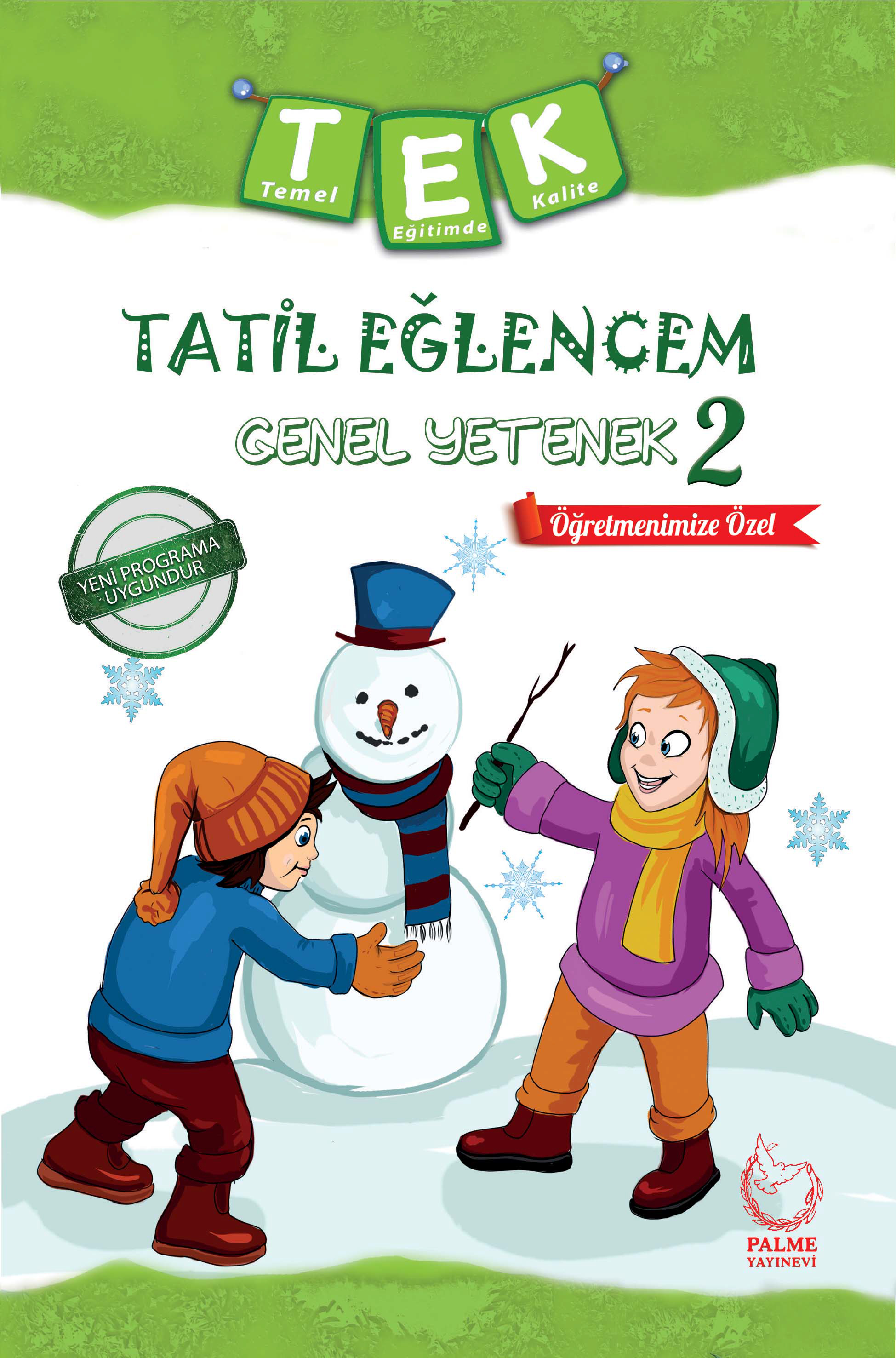 2. Sınıf Tatil Eğlencem Genel Yetenek